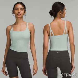 Lululemon Strappy Nulu Shelf Tank Top